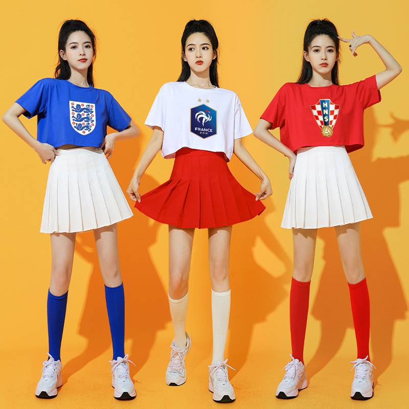 2024 new European Football Baby Cup La La Team Sexy Lala team refueling cheer dance performance service