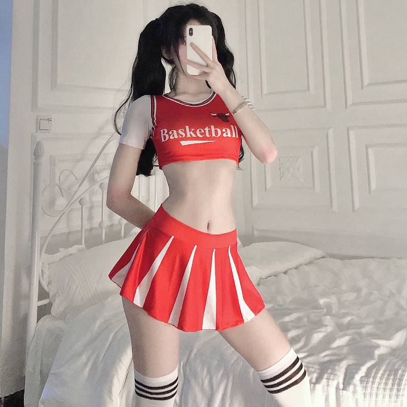 2024 new cheerleader clothing European football baby cup performance service adult sexy Lala performance clothing