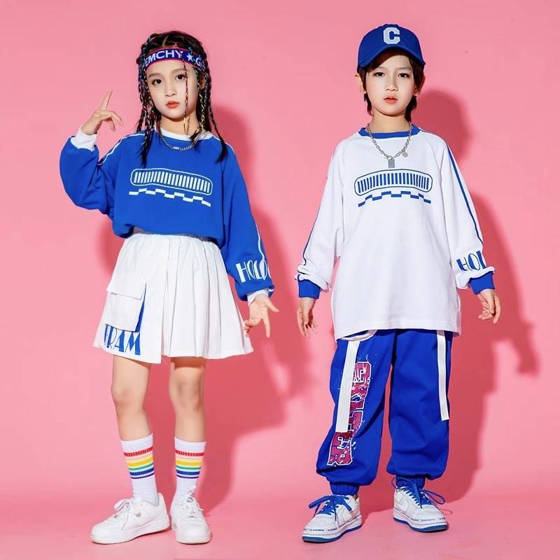 Spot kindergarten cheerleader performance service elementary school sports meeting opening ceremony performance S clothing street dance boy set