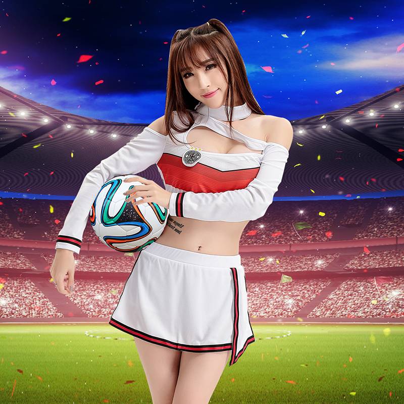 2024 Asian Eight Kingdoms Football Baby La La Team clothing female sexy car mold bars uniform DS performance service