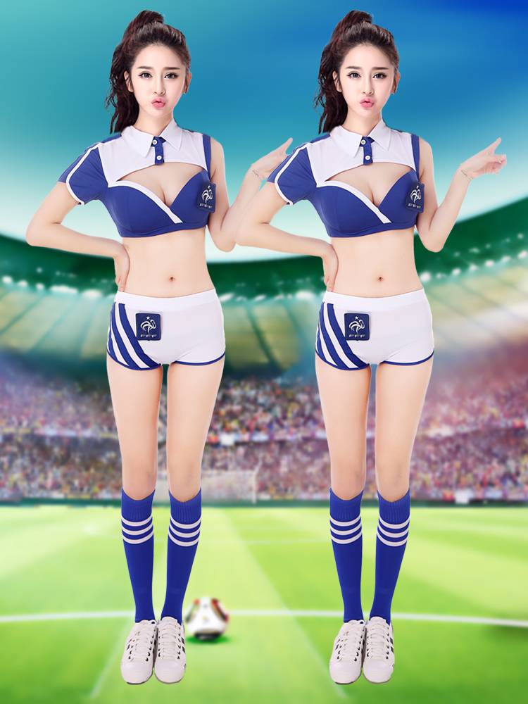 The opening ceremony of the university sports meeting performance service women's group cheerleading team national dance suit adult cheerleading performance service