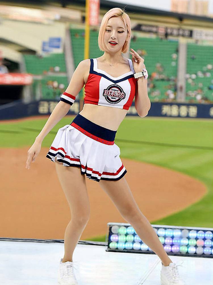 2024 new European Football Baby Cup La La Team Costume Adult Lara Team Come on Corporate Dance Performance Service