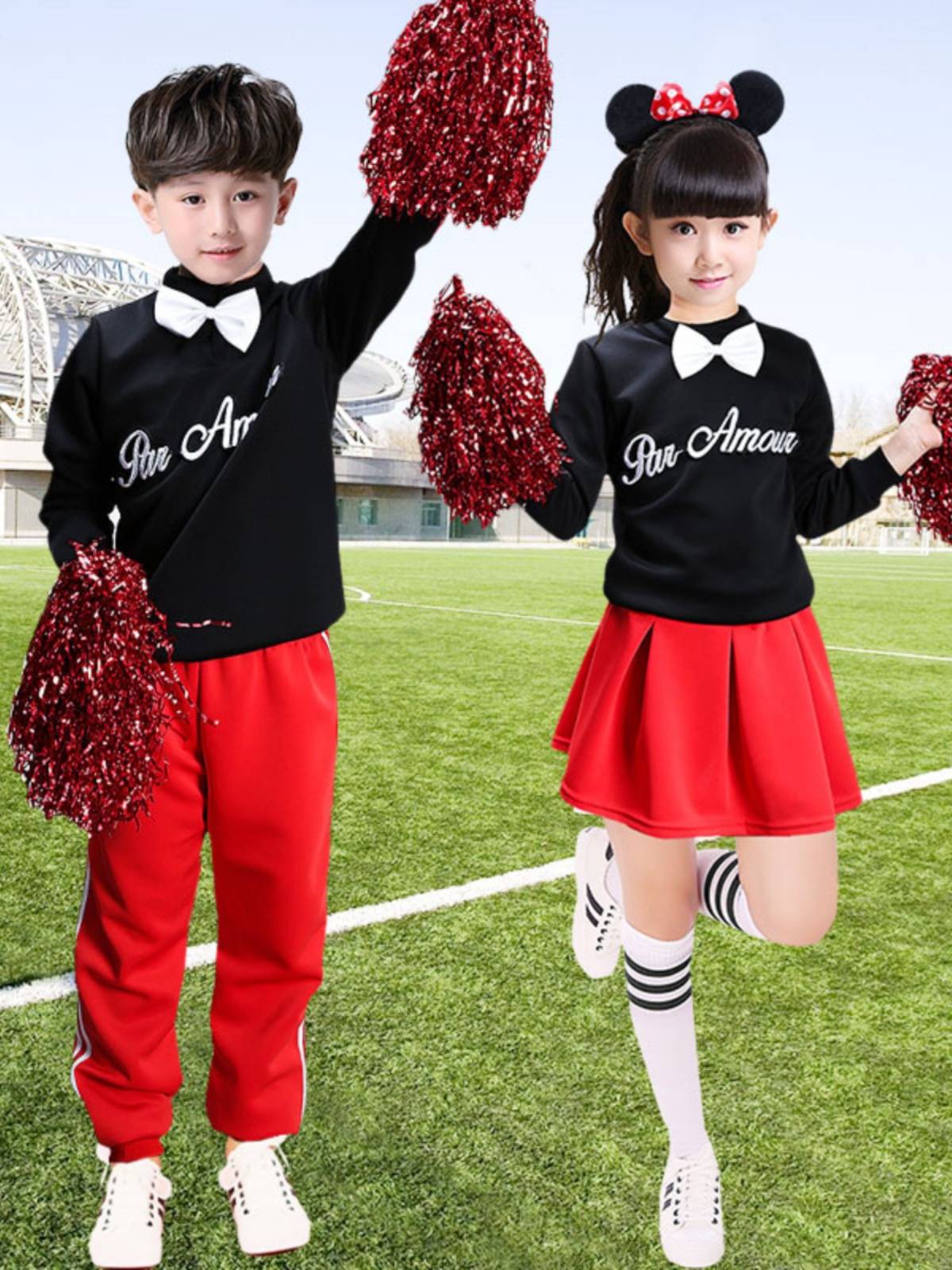 College students La La Team Costume Football Baby Lala team performance service New Year's Day party sexy jazz dance performance