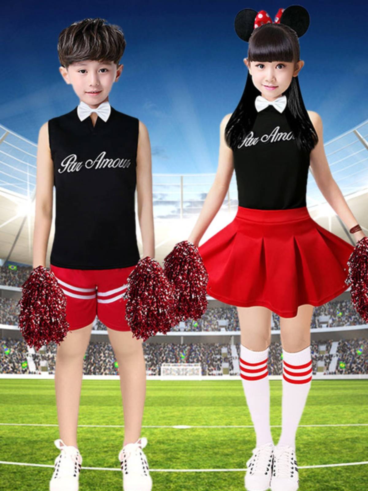 College students La La Team Costume Football Baby Lala team performance service New Year's Day party sexy jazz dance performance