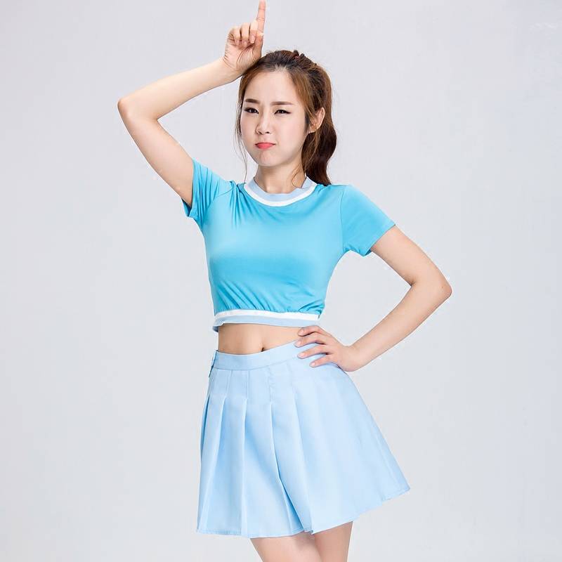 Aoa Bingle Bangle Girls' Team The same Jazz Stage Player Set Student La La Team Performance Services