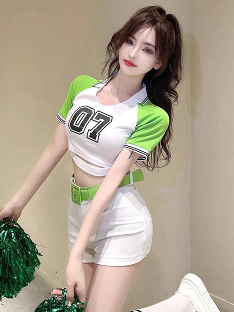 Women's team the same cheerleader game cheerleading performance service football baby dance student sports meeting performance clothing
