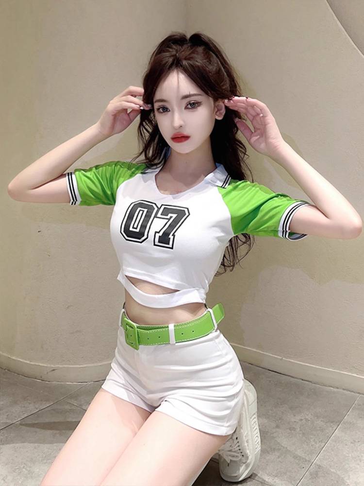 Women's team the same cheerleader game cheerleading performance service football baby dance student sports meeting performance clothing