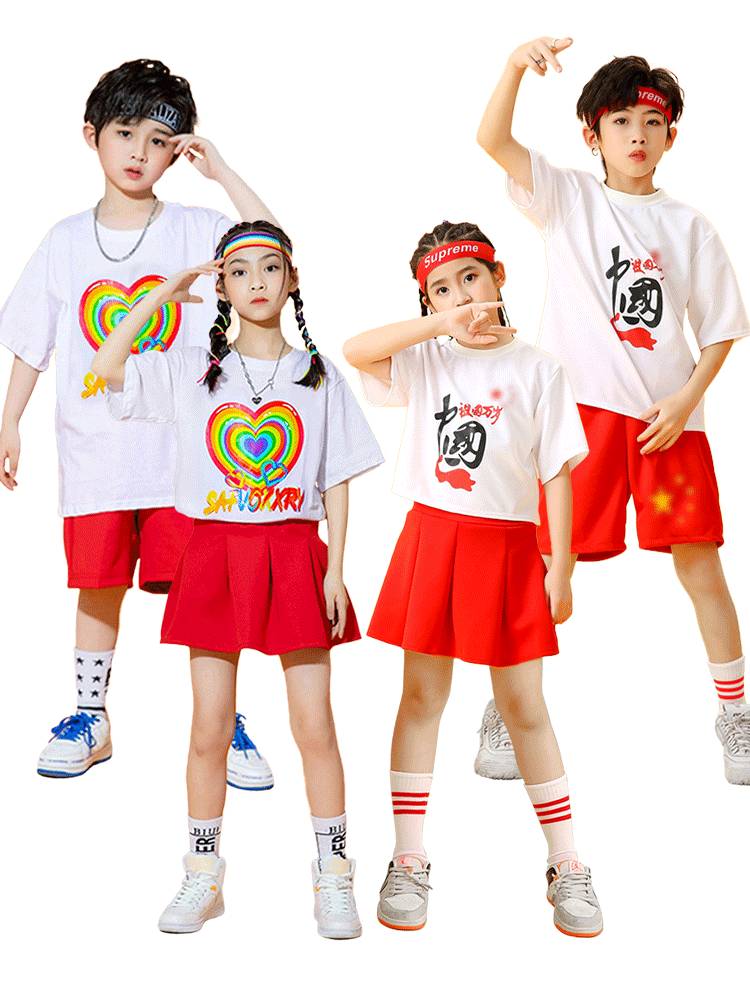 La La Team La La Raoming shows Liuyi Children La La Xuexukuka Set Jazz Clothing Fun Fun Hip Hop Hip Hip Hip Hip Hip