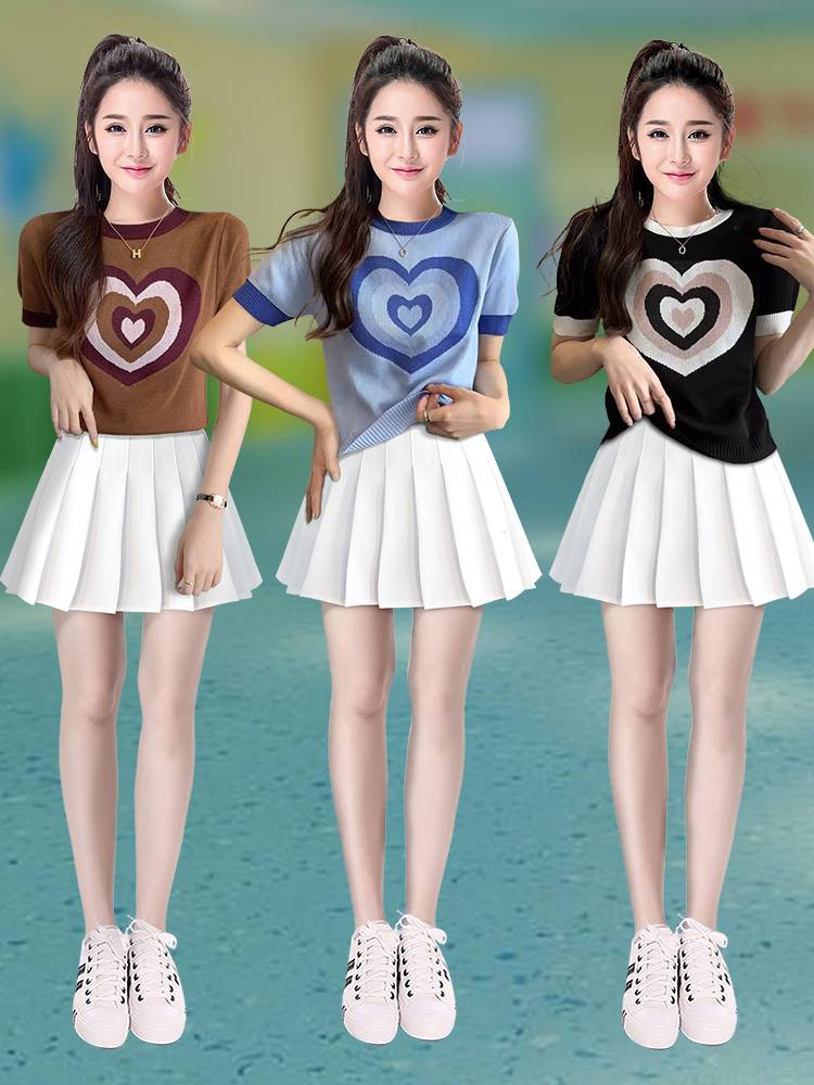 The opening ceremony of the University Student Games La La La La La La Shun Jirt T -shirts are pretended to be Korean jazz dance service