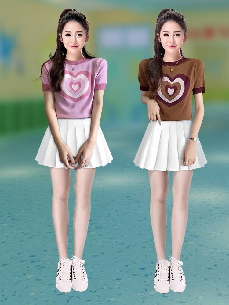 The opening ceremony of the University Student Games La La La La La La Shun Jirt T -shirts are pretended to be Korean jazz dance service