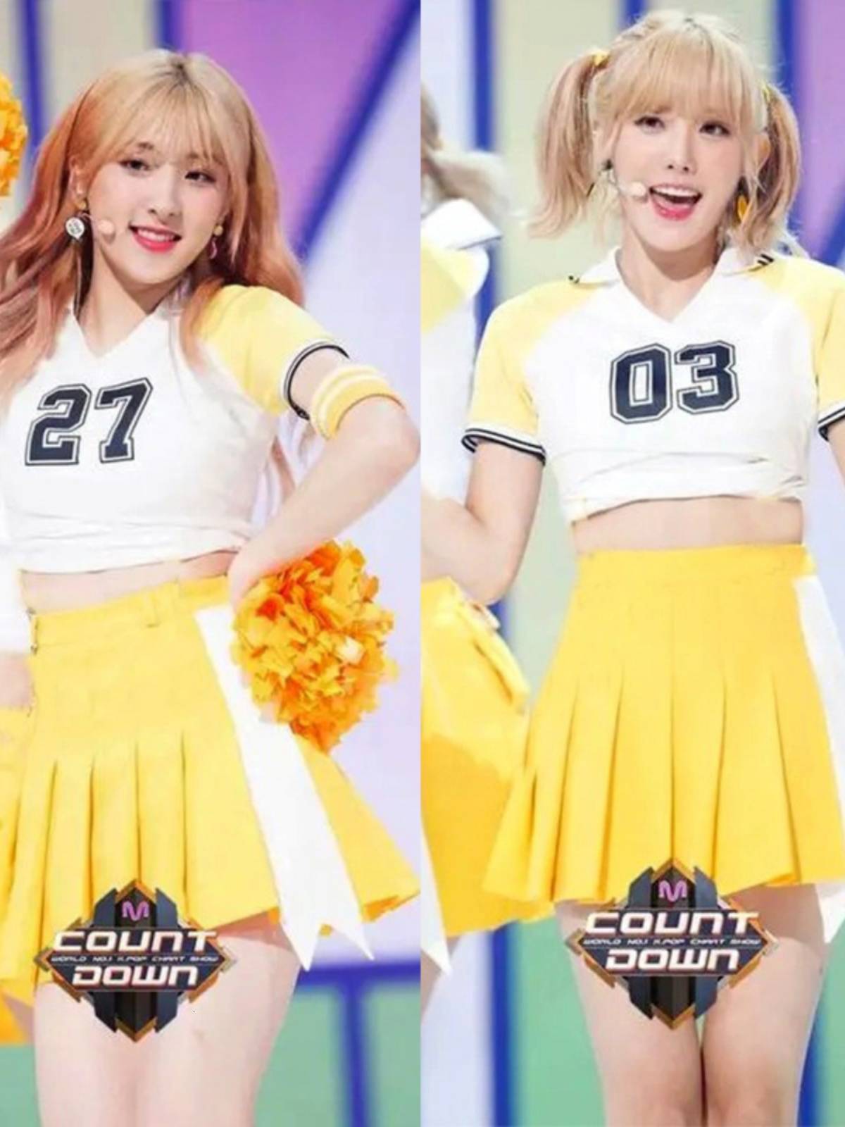 Cosmic Girl Happy Korean Girls' Team Performance Granddraders Performance Student Lala Team La La La Fuck Fuck Female Woman