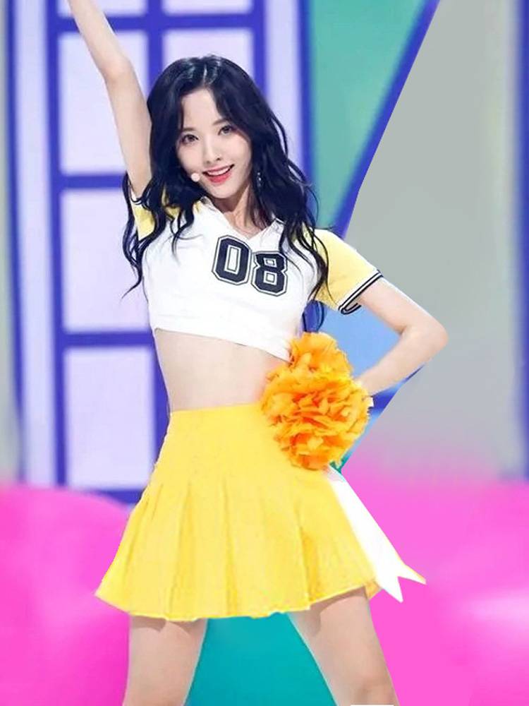 Korean girls playing college-school football, baby costume group, jazz dancers