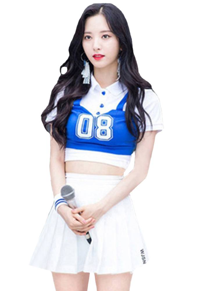 Korean girls playing college-school football, baby costume group, jazz dancers