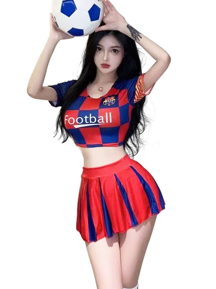 La La Fuck Dance European Cup Student Games World Cup Football Baby Adult Girls Group La La Team Performance Service