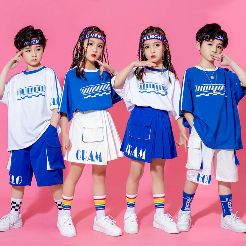 Factory selling children Liuyi cheerleading team performance service jue Yishi dance cool tide elementary school sports meeting performance service hip -hop