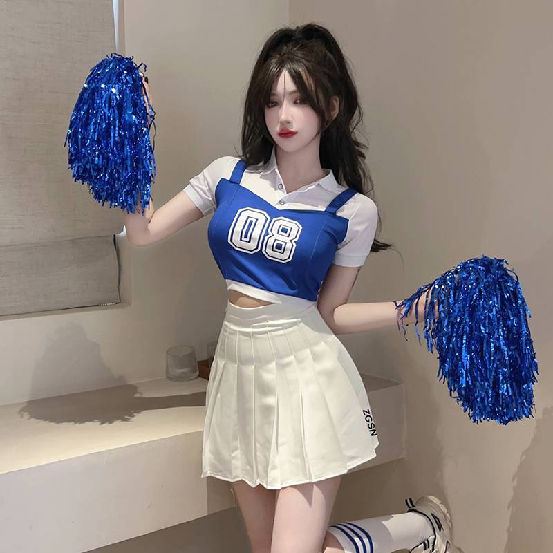 JAZZ Sir Dance Fun Clothing Women's Team Han Dance Basketball Team Football Lara Set Stage Performance Services