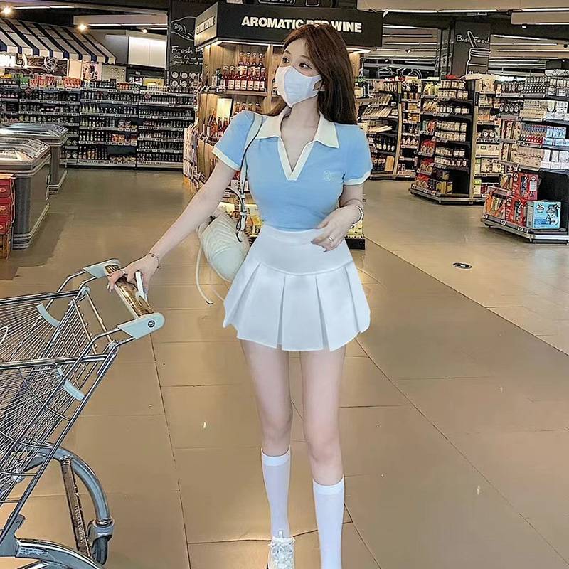 Cheerleader competition clothing female Korean college style dance jazz performance service football baby world performance clothing cup