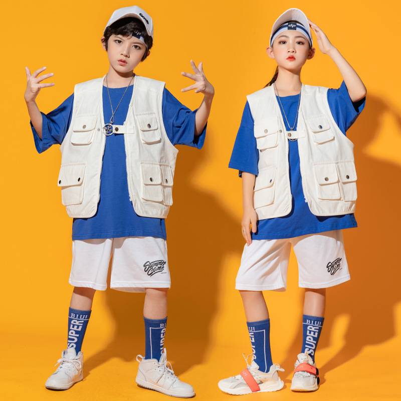 Children's Street Dance Performance Services Hip Hip Hiphop Set Summer Boys Western West Show Girl Jazz Dance