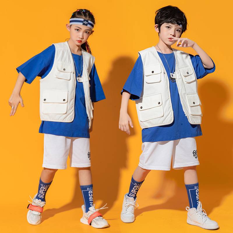 Children's Street Dance Performance Services Hip Hip Hiphop Set Summer Boys Western West Show Girl Jazz Dance