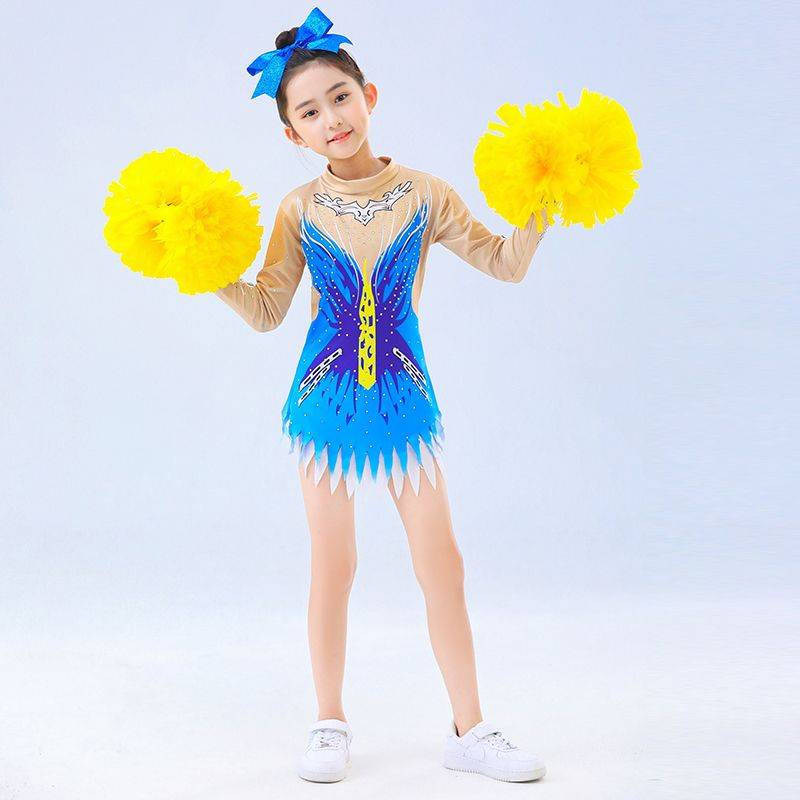 23 years of new cheerleading competition clothing female adult children's performance custom male elementary school students la la la team performance service