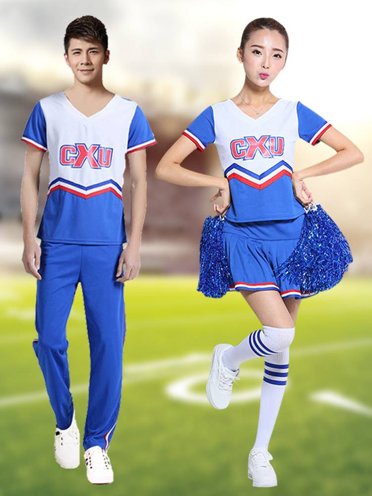 Children's cheerleading service student sports meeting Lala team clothing adult football baby performance clothing
