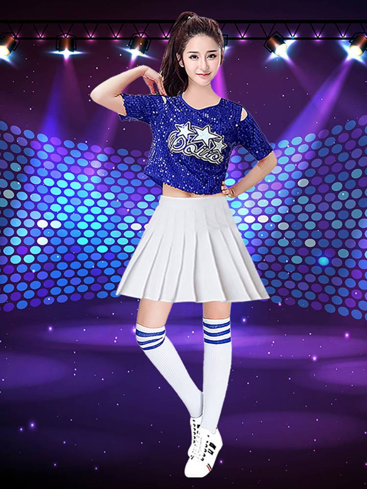 Adult Sequenant La La Raid Cathenty's Korean Women's Team Lala Team Performance Game Games La La Team Service Set