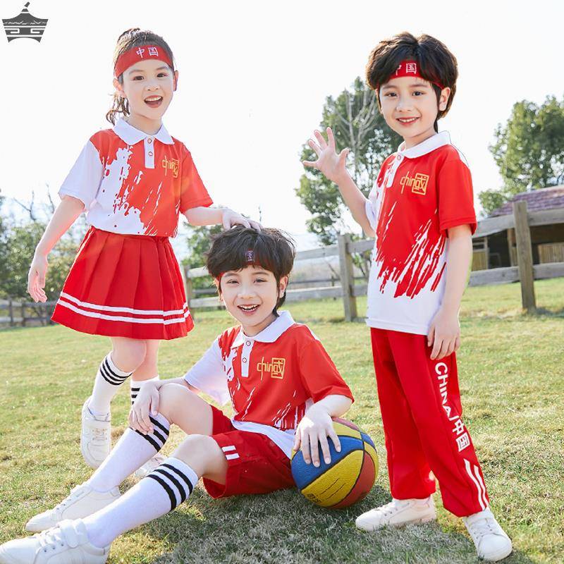Children's cheerleading service service service Chinese style chorus service class service garden service elementary school sports meeting performance service