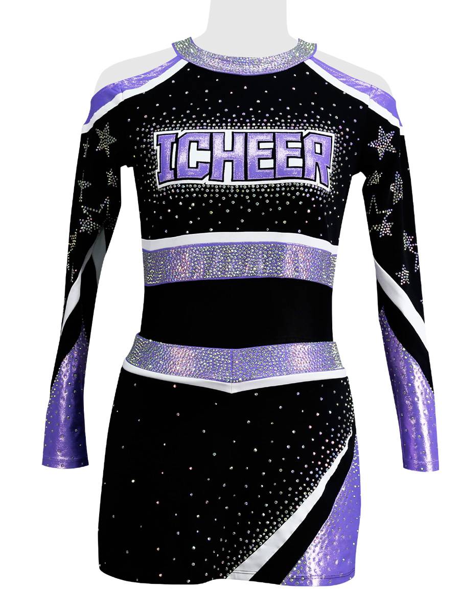 Manufacturer's new cheerleading competition clothing female custom male cheerleading team dance performance primary and secondary school children