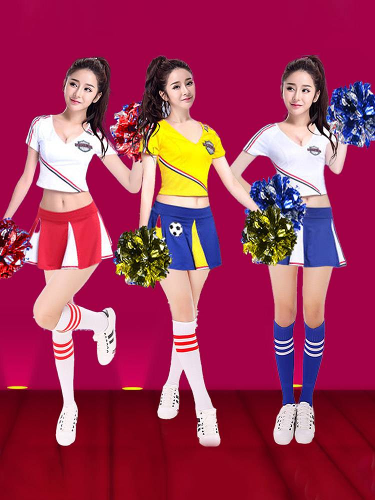 2024 European Cup Football Baby Lala team performing clothing female cheerleading nightclub bar coffee house hot girl clothing