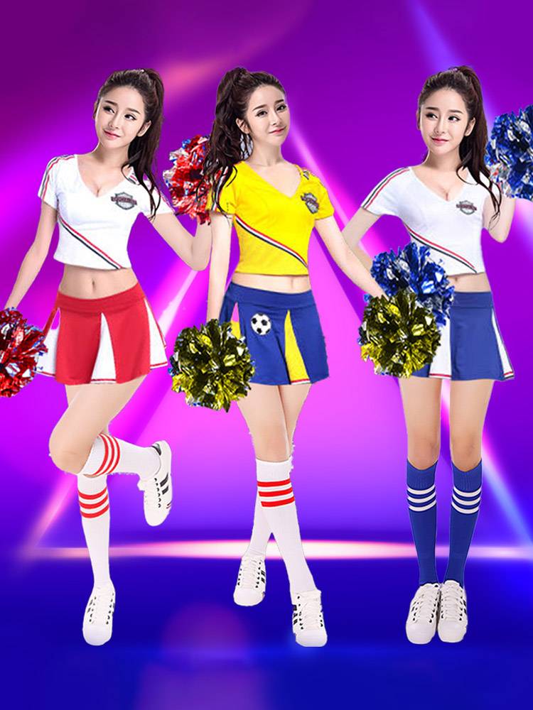 2024 European Cup Football Baby Lala team performing clothing female cheerleading nightclub bar coffee house hot girl clothing