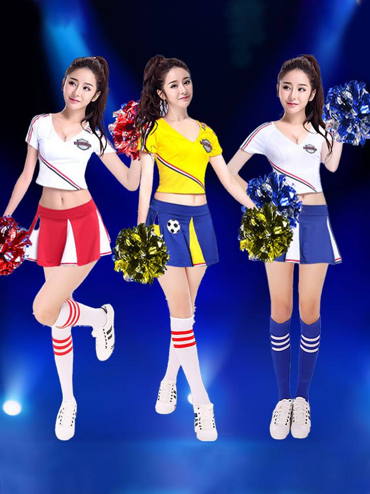2024 European Cup Football Baby Lala team performing clothing female cheerleading nightclub bar coffee house hot girl clothing