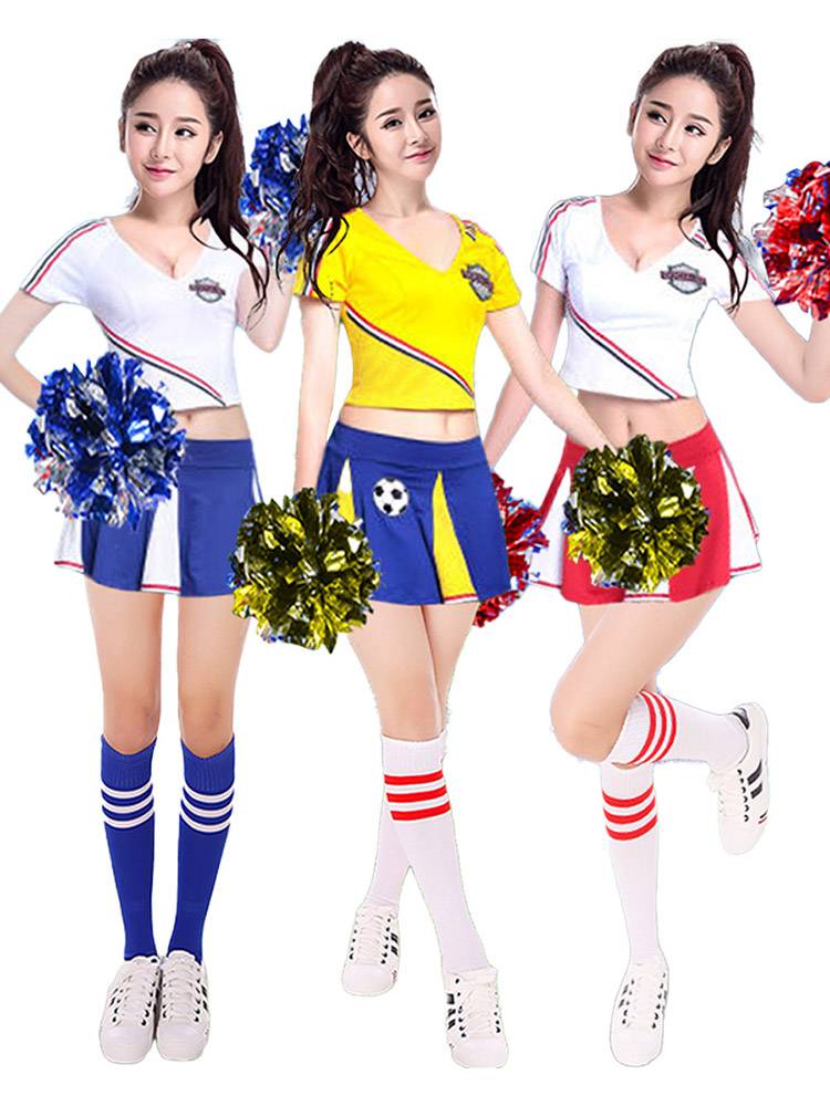 2024 European Cup Football Baby Lala team performing clothing female cheerleading nightclub bar coffee house hot girl clothing