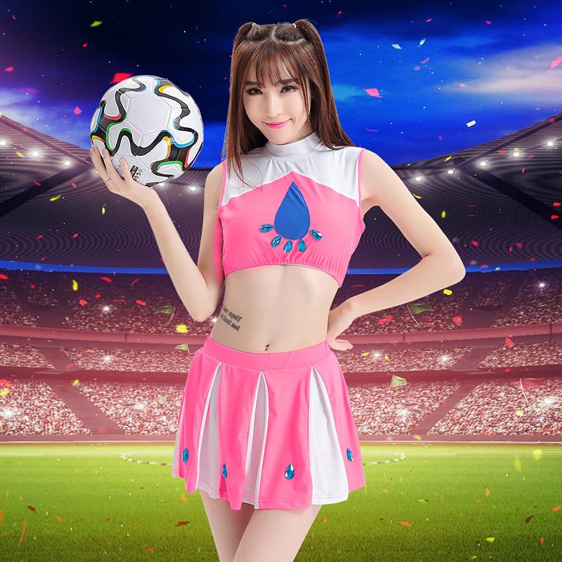 European Football Baby Cup Women's Team Lala team performance service adult sexy uniform laer laborers cheerleading performance