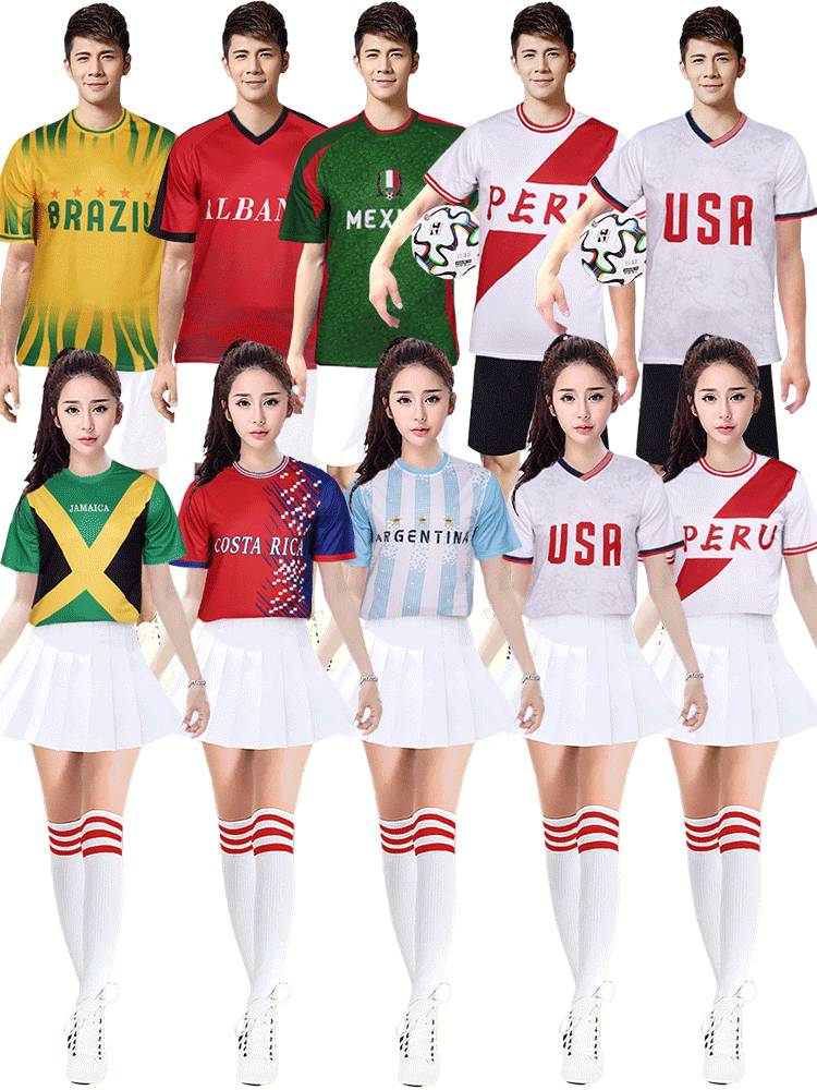 La La Ko La team jersey and ball clothing men and women help the prestige of the adult European football baby cup
