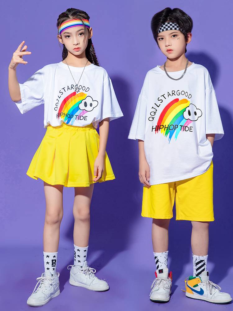 Kindergarten Chorus Children's La La Team Performance Service Primary School Students Games Male Boys Board Dance Set