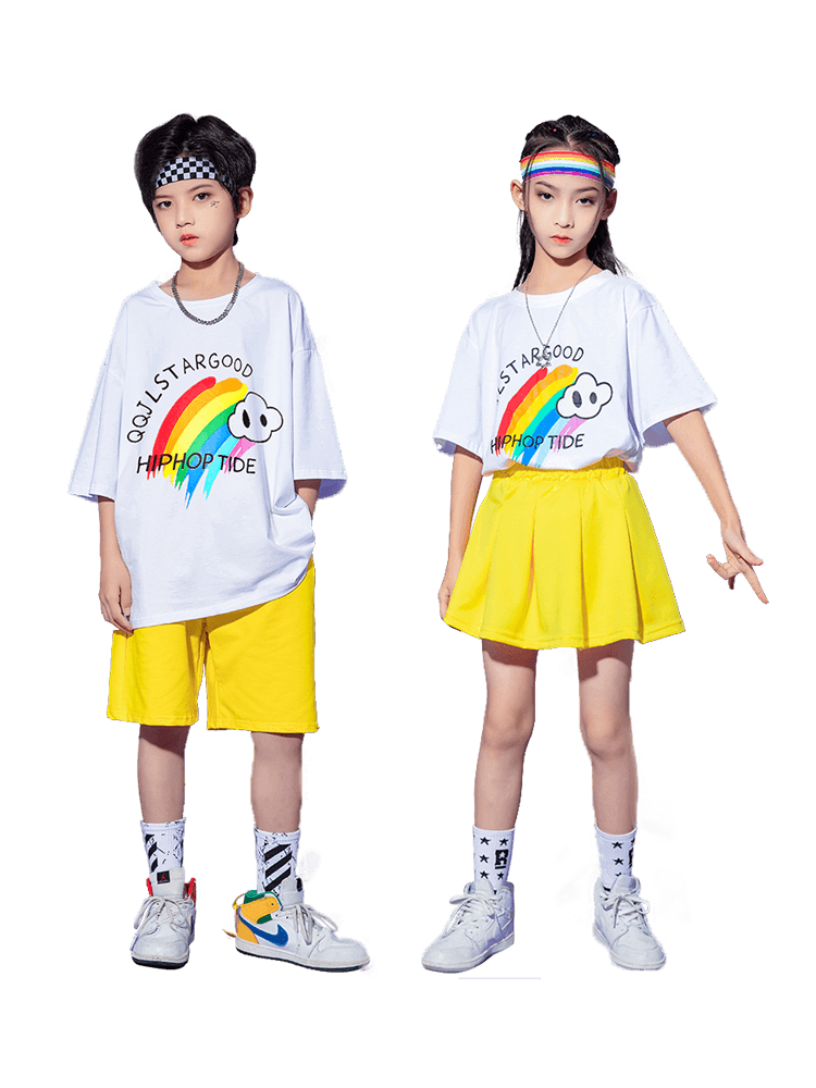 Kindergarten Chorus Children's La La Team Performance Service Primary School Students Games Male Boys Board Dance Set
