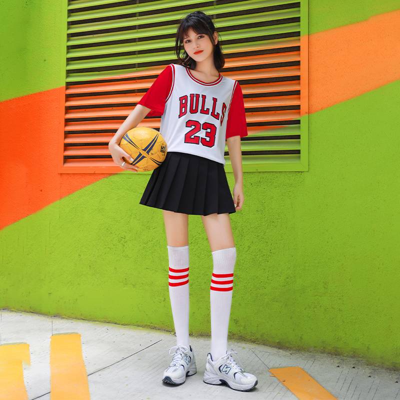 Soccer baby cheerleaders, adult sexy jazz dance costumes, Korean cheerleaders