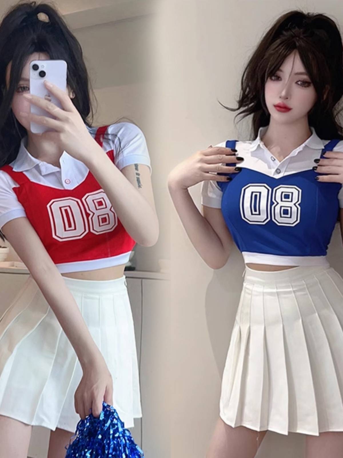 Women's team Lara team game la la la la la la la la lacaking service football baby dance student movement performance clothing