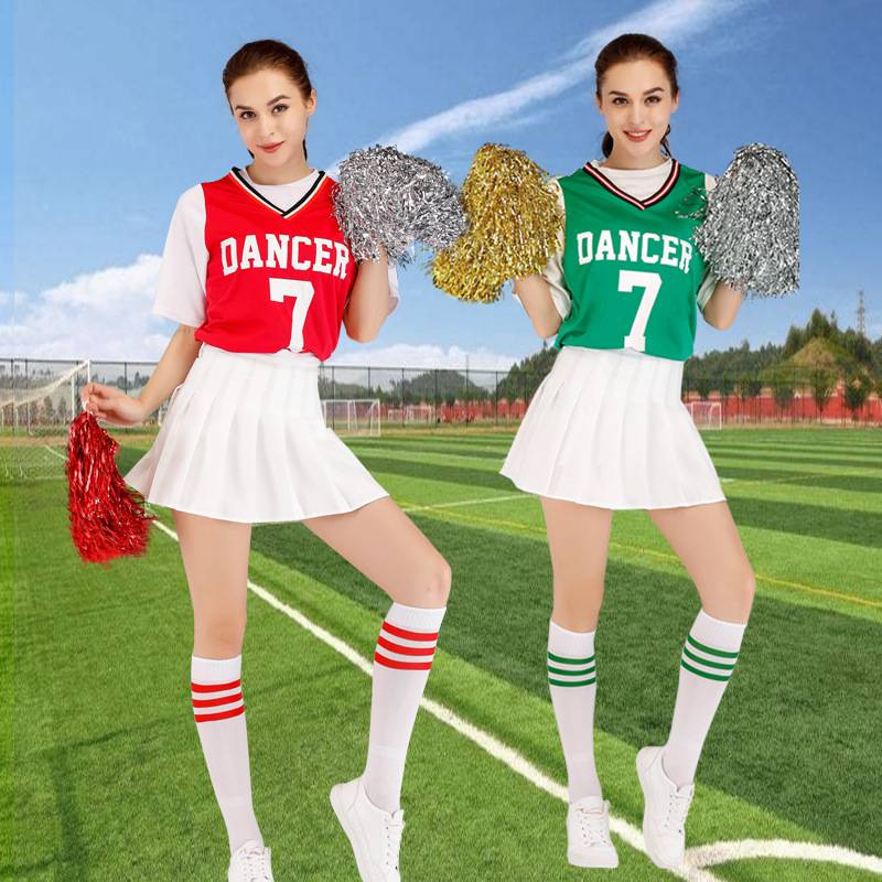 The Korean student sports troupe suit for the adult lesbian group football baby costume