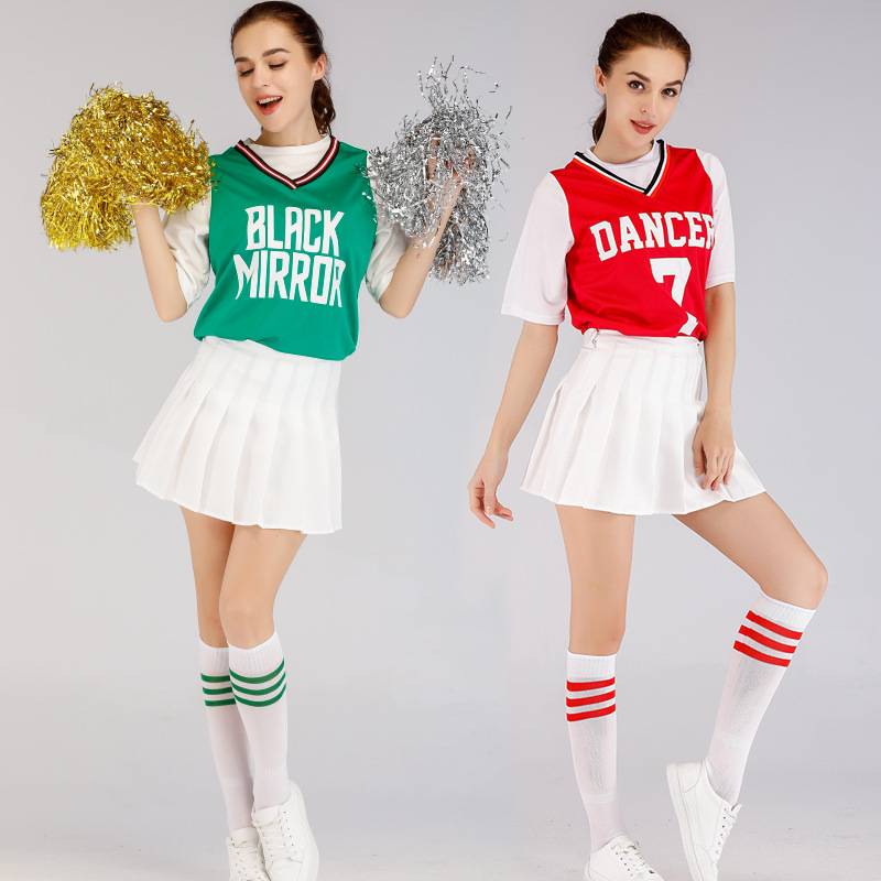 The Korean student sports troupe suit for the adult lesbian group football baby costume