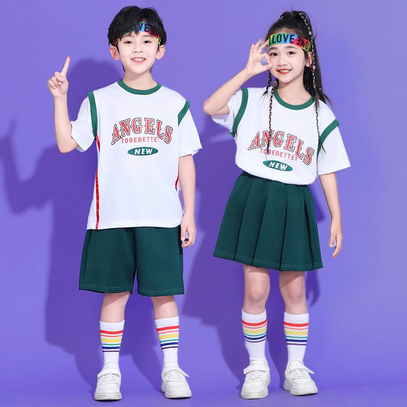 Student six -day festival hip -hop jazz dance cheerleading performance clothing cheerleader team performance service