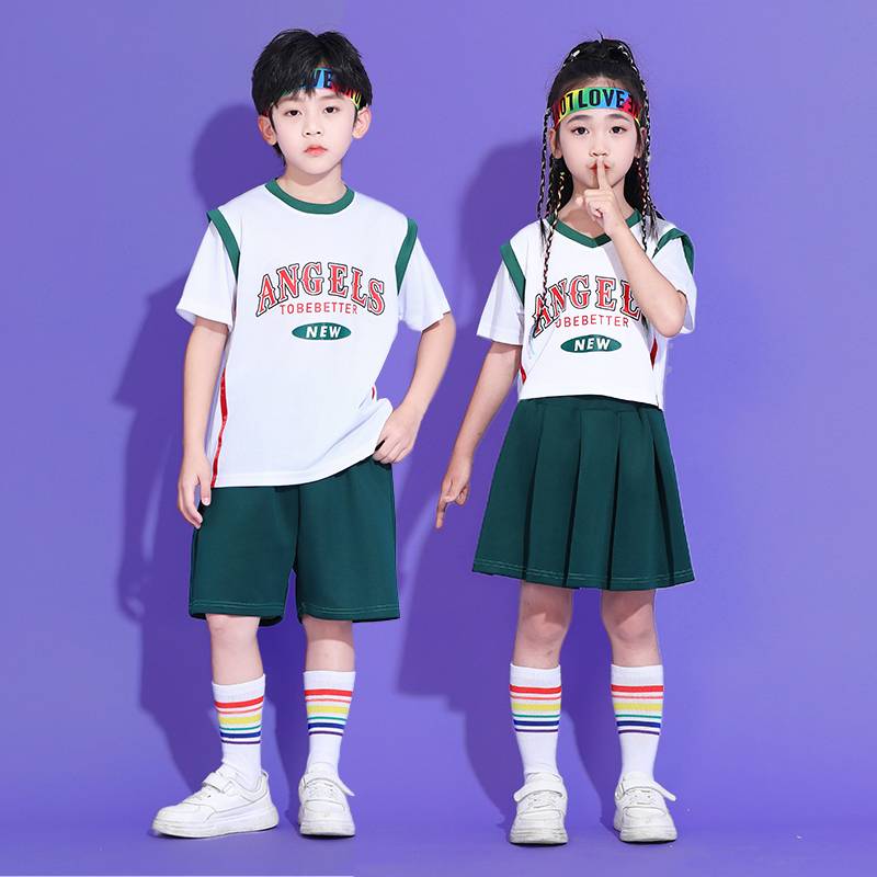 Student six -day festival hip -hop jazz dance cheerleading performance clothing cheerleader team performance service
