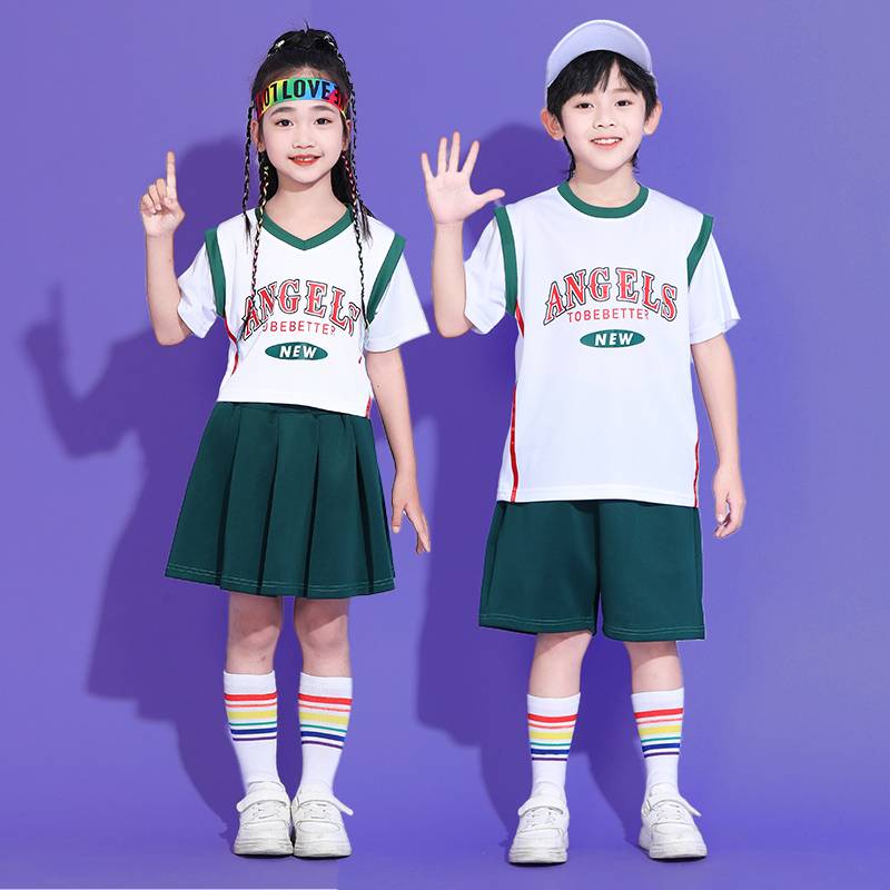 Student six -day festival hip -hop jazz dance cheerleading performance clothing cheerleader team performance service