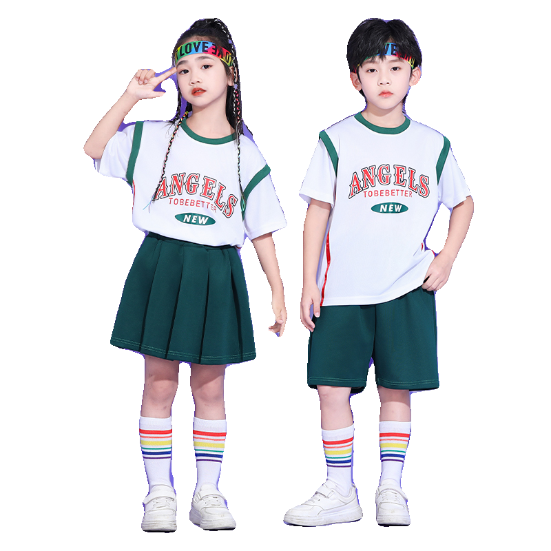 Student six -day festival hip -hop jazz dance cheerleading performance clothing cheerleader team performance service