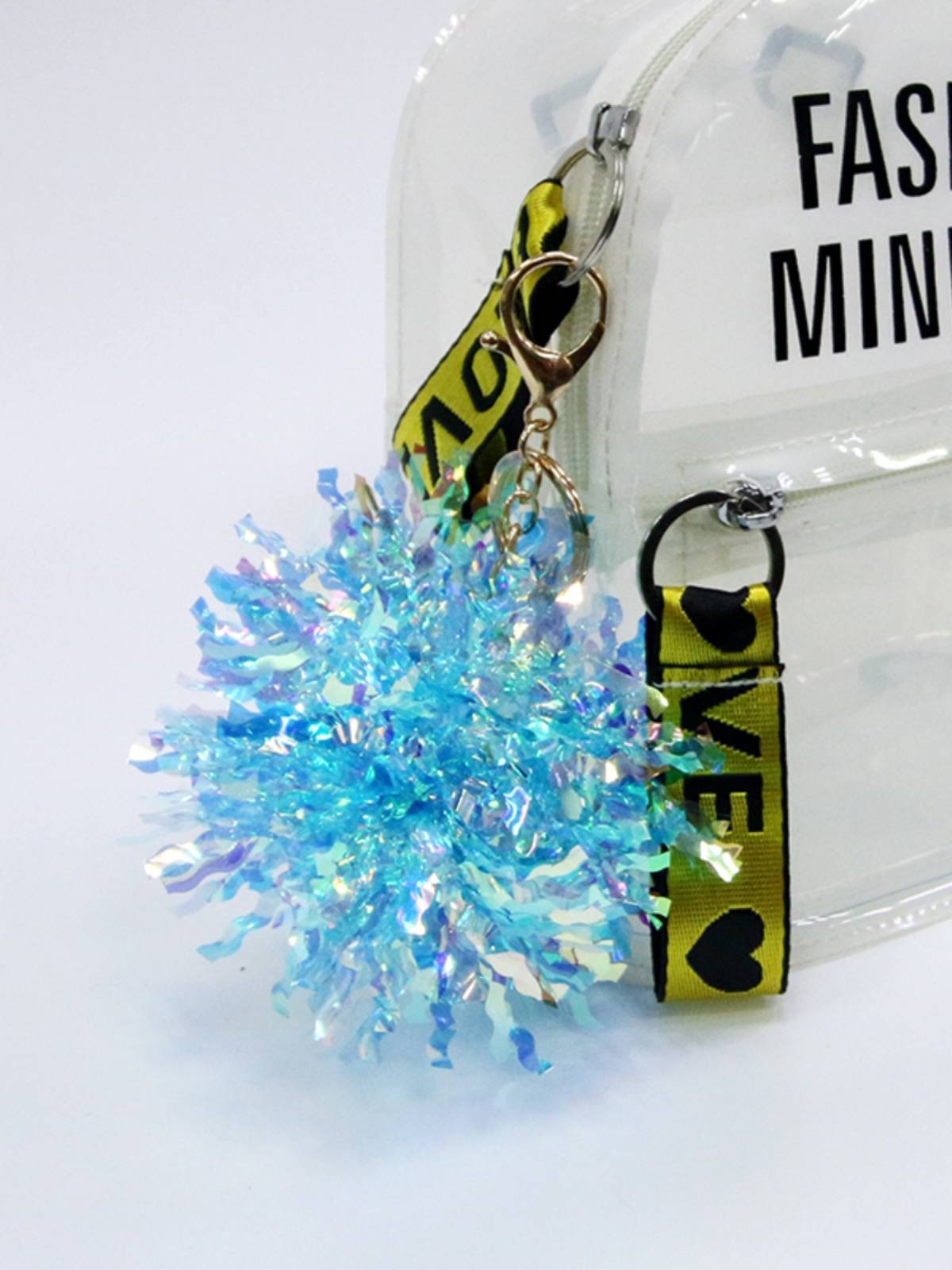 Specialty for the craftsmanship, La La Koqi Aesthetic Fuck Colorful Wave Color School Bags Bag Pendant Township Lara Team Little Flower Ball