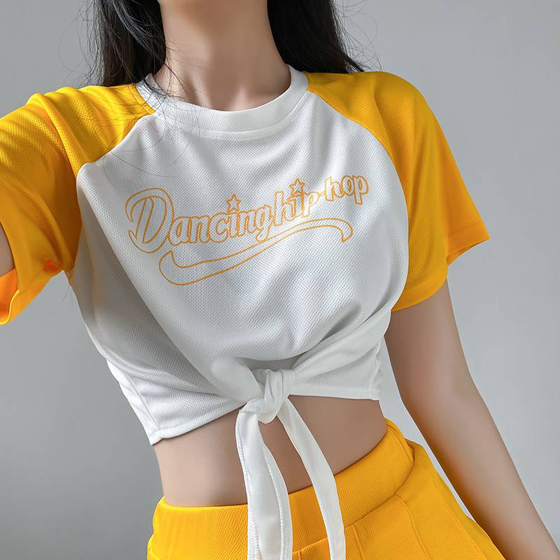 Women's team played the Lala team dance clothing and clothing female student sports meeting performance service basketball baby performance cheerleading team