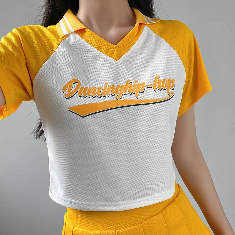 Women's team played the Lala team dance clothing and clothing female student sports meeting performance service basketball baby performance cheerleading team