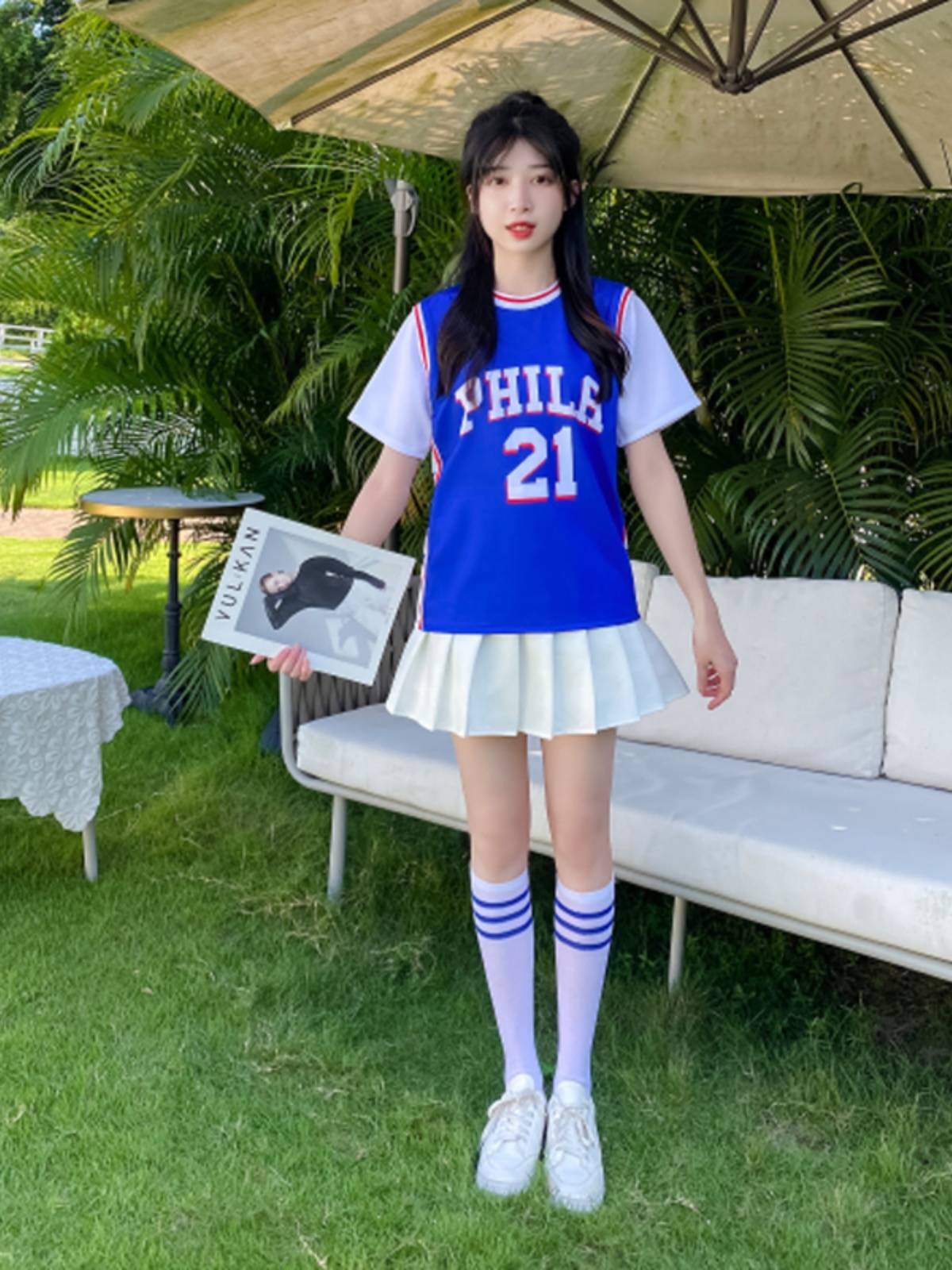 La La team clothing women's group adult basketball baby Lela team student la la la fucan youthful vitality dance performance service