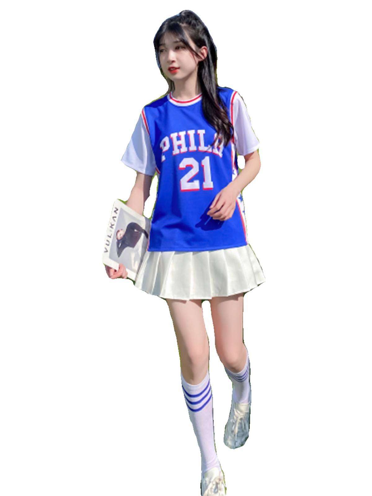 La La team clothing women's group adult basketball baby Lela team student la la la fucan youthful vitality dance performance service