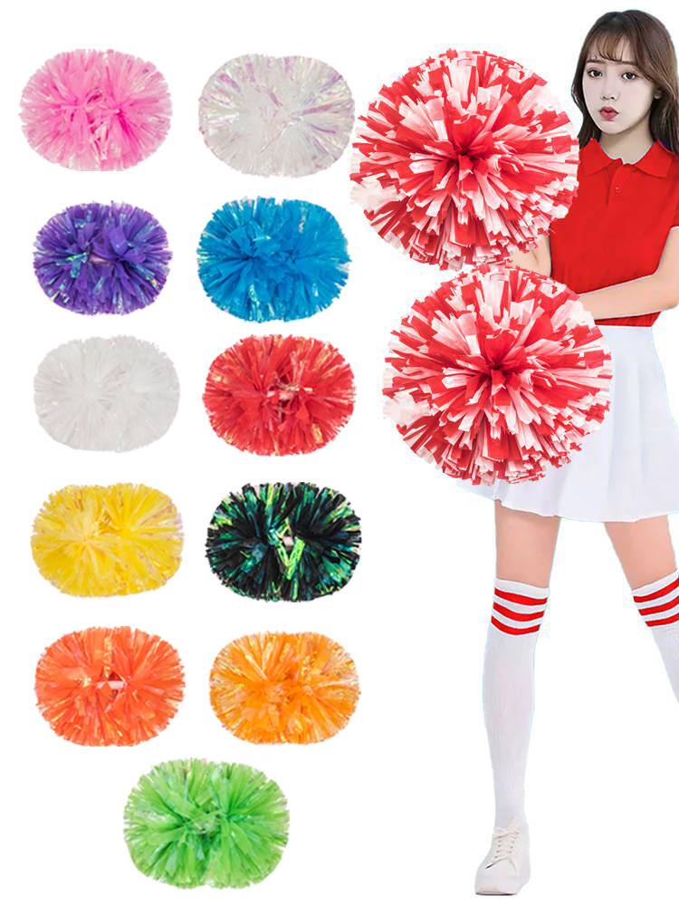 Plaza dance performance item color ball dancing handle shake flower Lala team fucking fancy cheerleaders holding flowers